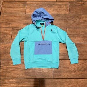 Polo by Ralph Lauren Teal and Light Blue pullover